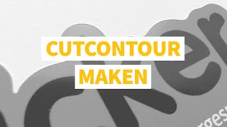 Cutcontour maken Illustrator  opmaakinstructies  Drukbedrijf [upl. by Compte]