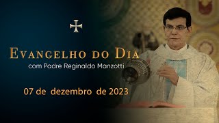 EVANGELHO DO DIA  07122023  Mt 7212427  PadreManzottiOficial [upl. by Hserus]