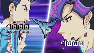 YuGiOh VRAINS  Blue Maiden amp Akira Zaizen vs AI AMV [upl. by Ykceb]