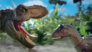 Jurassic World  Ultime Tyrannosaure Rex et Bébé Indominus Rex  GJT60 et GMT90 [upl. by Nylaras]