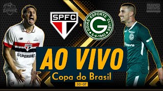 São Paulo x Goiás  AO VIVO  Copa do Brasil [upl. by Yeltnerb560]