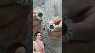 Nita Ambani Green Diamond Long Necles 😍 ytshort kundanjewelery onlineshopping earrings reels [upl. by Petunia]