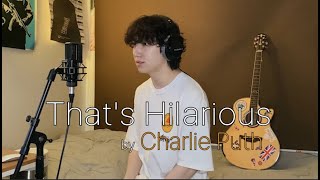 Charlie Puth  Thats Hilarious I Acoustic ver Heon Seo cover [upl. by Adnyleb]