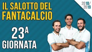 CONSIGLI FANTACALCIO 23ª GIORNATA  ILSALOTTODELFANTACALCIO [upl. by Ayatal]