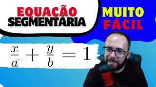 📐 GEOMETRIA ANALÍTICA  EQUAÇÃO SEGMENTÁRIA DA RETA demonstração [upl. by Amre885]