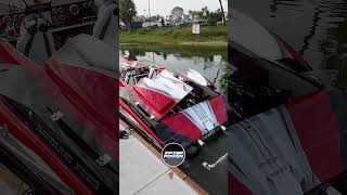 Warm Up loud powerboat catalinafunrun skaterpowerboats skaternation boatramp wicked boats [upl. by Tloh]