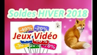 MES SOLDES DHIVER 2018  Jeux Vidéo FOX [upl. by Annadiane]