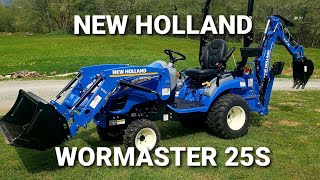 SubCompact Tractors New Holland Workmaster 25s [upl. by Anerev6]