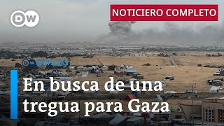 DW Noticias  13 de febrero gobiernos piden a Israel frenar su asalto a Rafah Noticiero completo [upl. by Hosbein703]