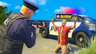 DEVENIR POLICIER SUR GTA ONLINE [upl. by Aschim683]