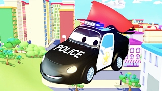 Best Of de la Super Patrouille 🚗 camion pompier et voiture de police à Car City 🚚 Dessins animés [upl. by Ahswat]