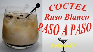 COMO HACER EL COCTEL RUSO BLANCO  BebidasTV [upl. by Akirehc]