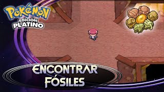 Cómo CONSEGUIR los FÓSILES en POKÉMON PLATINO 💥 GUÍA POKÉMON PLATINO [upl. by Perr987]