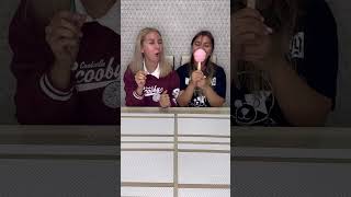 Choose big or small lollipop challenge 😂 Whose lollipop is fake 😳 shorts Best video by Hmelkofm [upl. by Ttik]