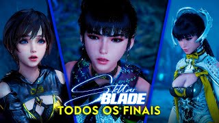 Stellar Blade  TODOS os FINAIS Final BomFinal RuimFinal Secreto DUBLADO [upl. by Cristina]