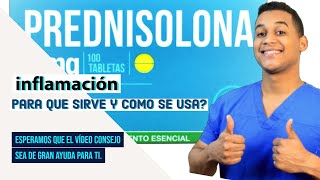 prednisolona para que sirve  Dosis y Como se toma 💊 Para la ALERGIA [upl. by Ecilahc]