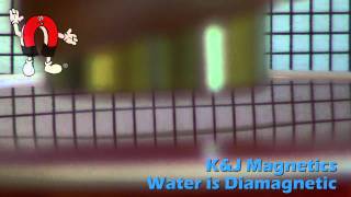 KampJ Magnetics  Water is Diamagnetic [upl. by Heall]