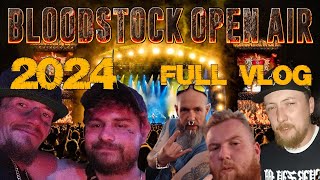 BLOODSTOCK 2024 FULL CAMPING VLOG  WERE BACK [upl. by Ng]