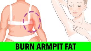 8 Simple Exercises To BURN Armpit Fat [upl. by Ramuk]