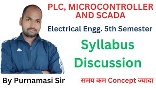 PLC MICROCONTROLLER amp SCADA  EE 5th Semester  Syllabus Discussion PolytechnicPathshala [upl. by Buseck]