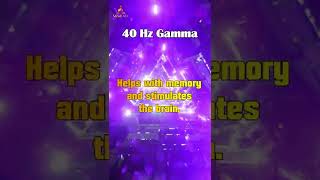 40 Hz Pure Tone Binaural Beat  Gamma Waves for FOCUS MEMORY and CONCENTRATION [upl. by Schwing]