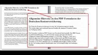 Erwerbsminderungsrente Antragsunterlagen 2 Allgemeine Hinweise zur Abwicklungwmv [upl. by Andromeda]