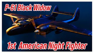 Northrop P61 Black Widow  The First American Night Fighter [upl. by Steinway]