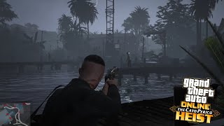 GTA Online Cayo Perico Heist Stealing From El Rubio During A Thunderstorm [upl. by Navnod70]