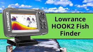 Сезон использования эхолота lowrance hook24x gps обзор распаковка типовые ситуации [upl. by Hannad]