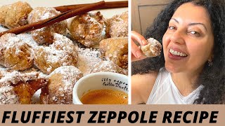 This One Ingredient will Make the Lightest Zeppole Recipe [upl. by Novyert]