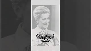 The Fate of Hitlers Private Secretary Traudl Junge history facts shorts ww2 historicalfacts [upl. by Eleik221]