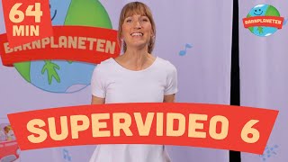 Kompisbandet  Supervideo 6  Barnens favoriter 10 gånger [upl. by Adnalu]