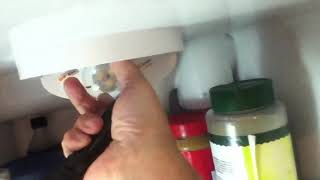 GE Refrigerator Interior Flashing Light Fix [upl. by Willet962]