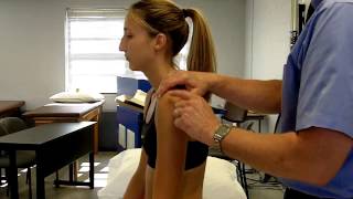 Sulcus Sign Shoulder Special Test [upl. by Friederike926]