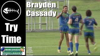 2016 Brayden Cassady Tries  Innisfail Leprechauns v Cairns Brothers 2616 [upl. by Montague380]