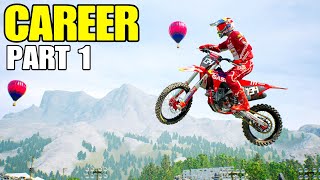 Supercross 6 Career Mode Part 1  Futures and Signing to Factory Team [upl. by Aan]