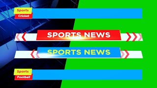 Green Screen Lower Thirds For Sports News [upl. by Lihas]