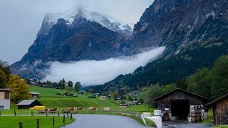 Golden Pass Train Route Zweisimmen to Montreux Switzerland September [upl. by Rehpotsrik]