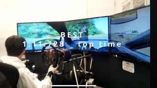 【Assetto Corsa】GR Garage ASAHI Cup Rd3 間瀬サーキット 111274（暫定1位タイム） ドライバー辻野笑太 [upl. by Dilaw]