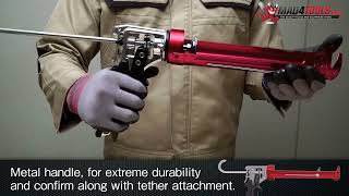 Tajima 12 Super Heavy Duty Caulking Gun [upl. by Nalloh]