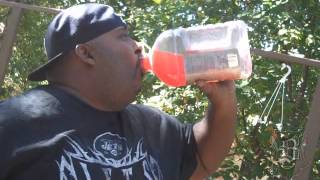 Gallon Of Gatorade Chug in Under a Minute [upl. by Kinson]