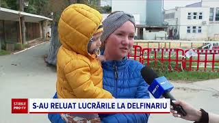 Delfinariul din Constanța se extinde Noile facilități de care vor beneficia vizitatorii [upl. by Anilac]