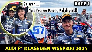 Hasil RACE 1 Klasemen WSSP300 Perancis 2024 Aldi P1 [upl. by Ciprian]