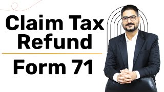 Claim TDS Refund  File Form 71  by CA Kushal Soni [upl. by Dnalyram269]