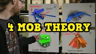 Minecraft  4 Minecon Mobs In Colour  UNDERWATER Theory [upl. by Larok]