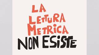 La lettura metrica latina non esiste [upl. by Norabal99]