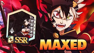 5 MILLION DAMAGE MAXED SP BLACK DIVIDER ASTA IS TOO STRONG FOR PVP  Black Clover Mobile [upl. by Nawed411]