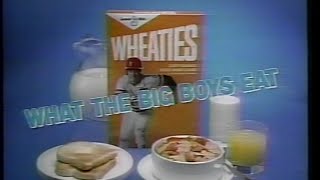 Wheaties  What the Big Boys Eat song Baseball 1985 [upl. by Cirted]