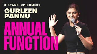 Annual Function  Gurleen Pannu  Stand up Comedy [upl. by Arezzini]