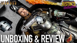 Hot Toys Iron Man Mark 1 Diecast Unboxing amp Review [upl. by Tnilc]